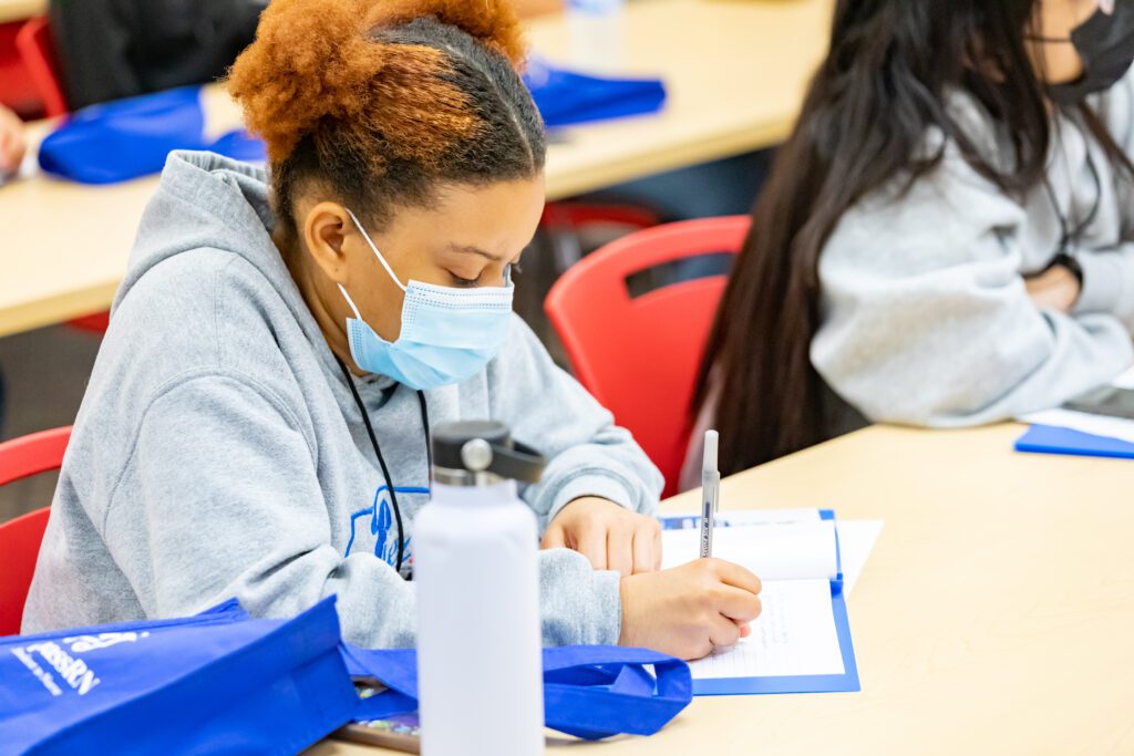 Student Learning About Becoming a Nurse